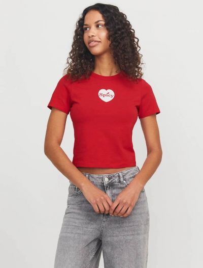 T-shirt manica corta Jjxx - red