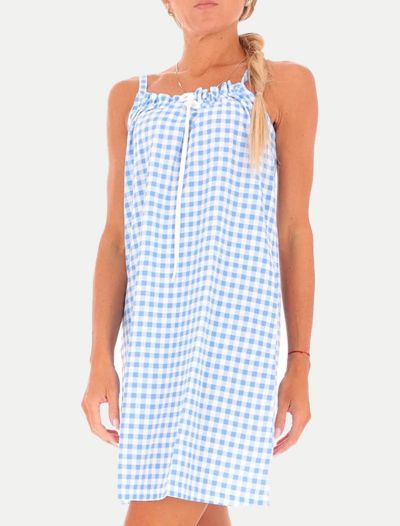 Camicia da notte Brilliamo - azzurro