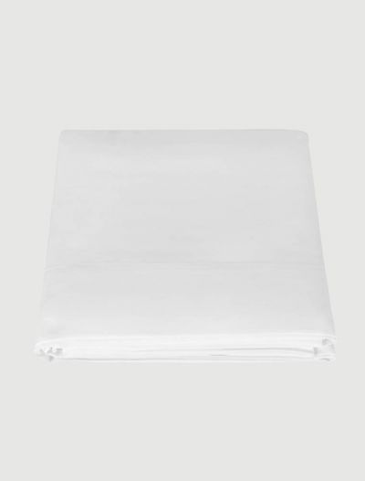 Lenzuola piana 2 piazze Fazzini - bianco