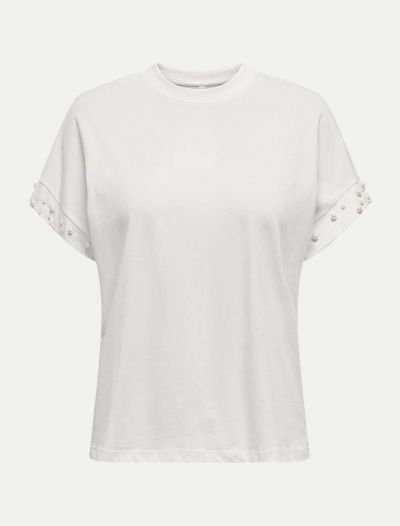 T-shirt manica corta Only - cloud dancer