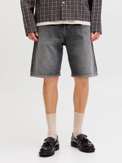 Bermuda jeans Jack & Jones - black