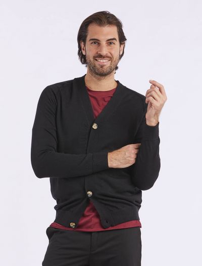 Cardigan Over-d - nero