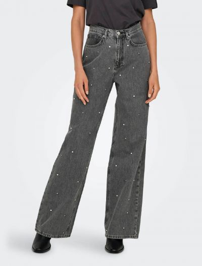 Pantalone jeans Only - medium grey melange