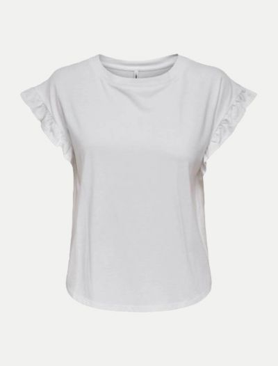 T-shirt manica corta Only - bright white