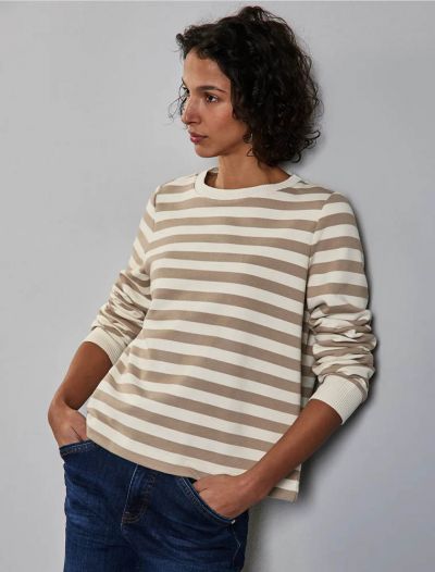 Maglia in felpa Street One - tabacco