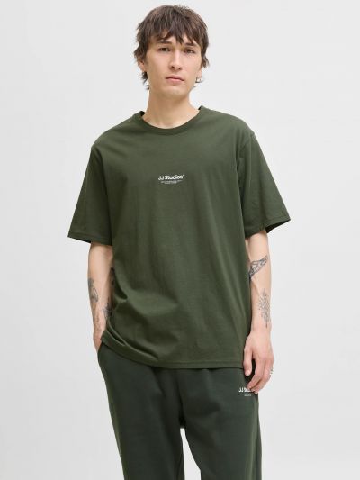 T-shirt manica corta Jack & Jones - verde militare