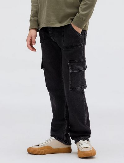 Pantalone jeans Calvin Klein - dark grey