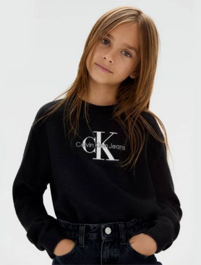 Pullover manica lunga Calvin Klein - black