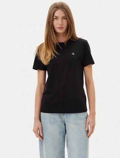 T-shirt manica corta Calvin Klein - nero
