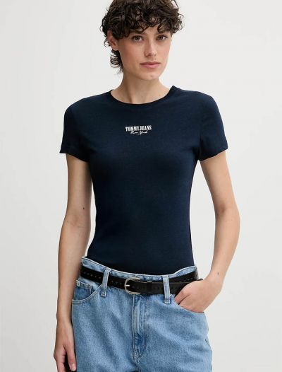 T-shirt manica corta Tommy Jeans - blu notte