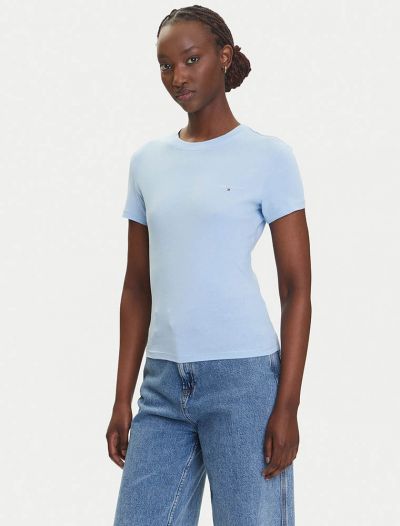 T-shirt manica corta Tommy Jeans - polvere