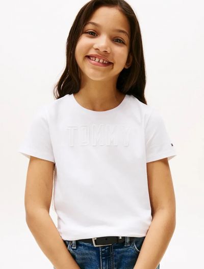 T-shirt manica corta Tommy Hilfiger - white
