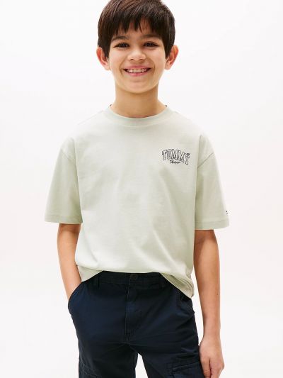 T-shirt manica corta Tommy Hilfiger - verdino