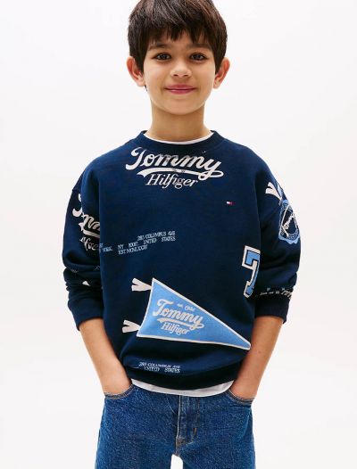 Maglia in felpa Tommy Hilfiger - navy