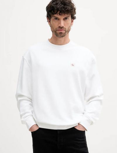 Maglia in felpa Calvin Klein - bright white