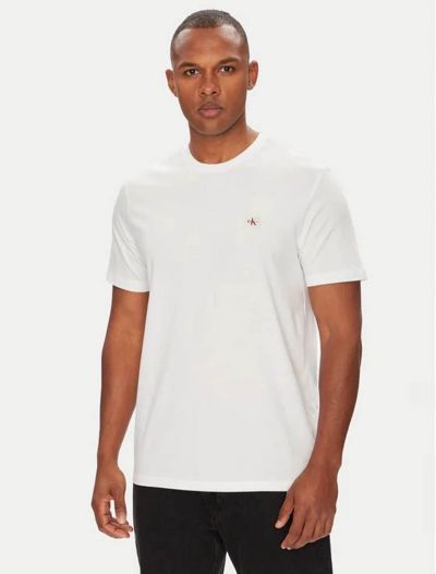 T-shirt manica corta Calvin Klein - white