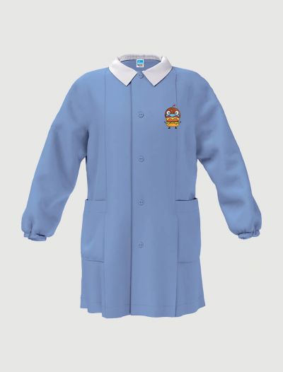 Grembiule asilo Siggi - azzurro
