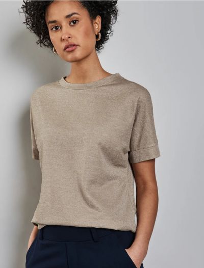 T-shirt manica corta Street One - beige