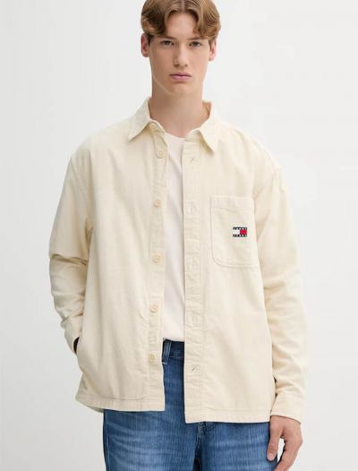 Camicia manica lunga casual Tommy Jeans - deserto