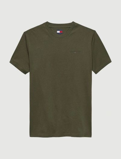 T-shirt manica corta Tommy Jeans - verde militare