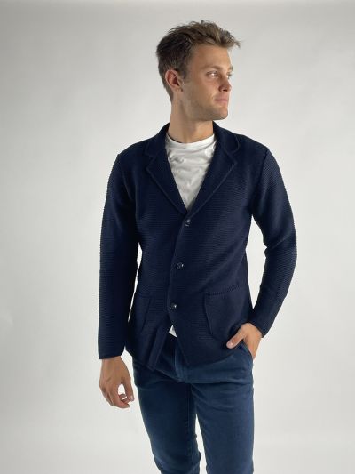 Cardigan Over-d - blu