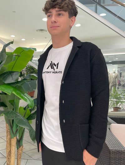 Cardigan Over-d - nero