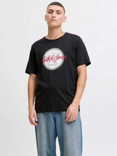 T-shirt manica corta Jack & Jones - black