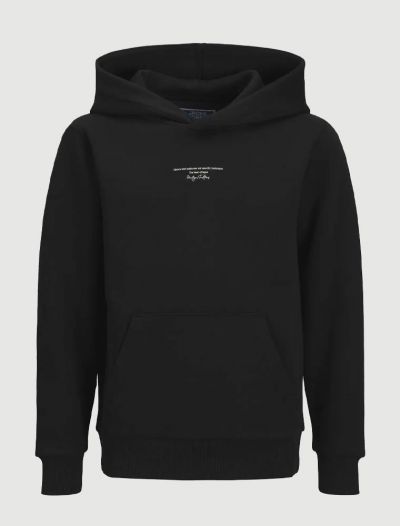 Maglia in felpa cappuccio Jack & Jones - black