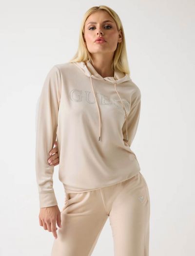 Felpa sportiva Guess Sport - beige