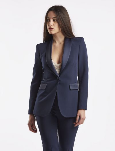 Giacca elegante Rinascimento - blu