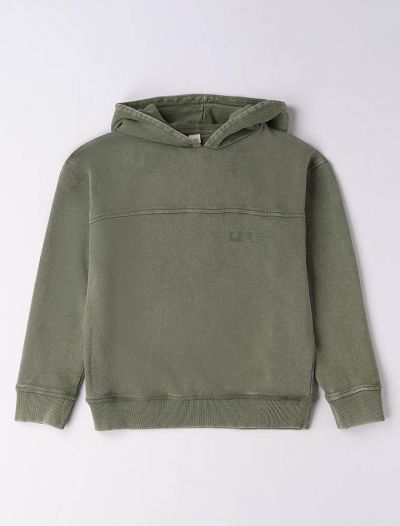 Maglia in felpa I Do - verde salvia