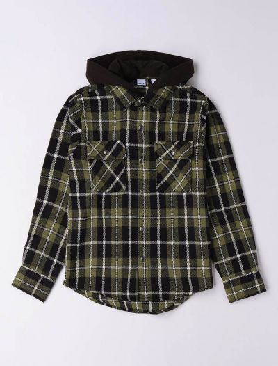 Camicia manica lunga casual I Do - verde salvia