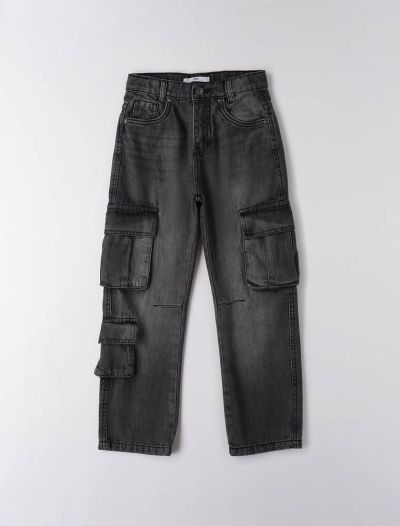 Pantalone jeans I Do - grigio scuro