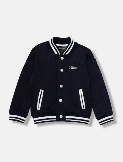 Maglia in felpa aperta Guess - blue