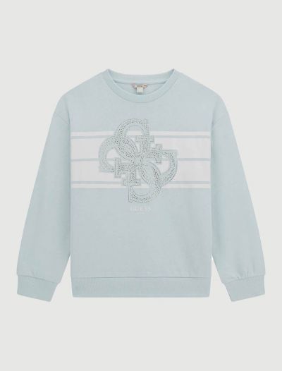 Maglia in felpa Guess - celeste