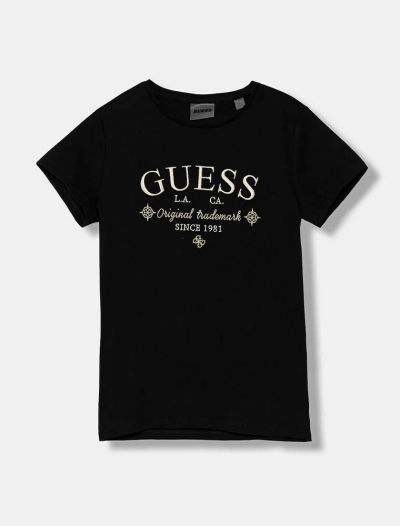T-shirt manica corta Guess - black