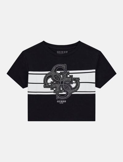 T-shirt manica corta Guess - black