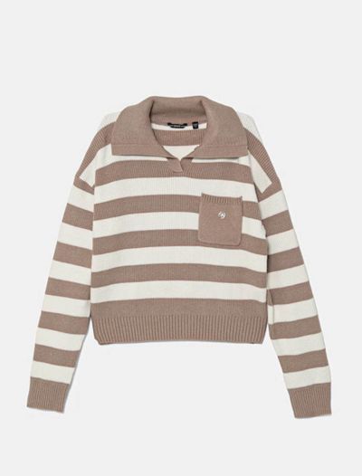 Maglia manica lunga Guess - brown