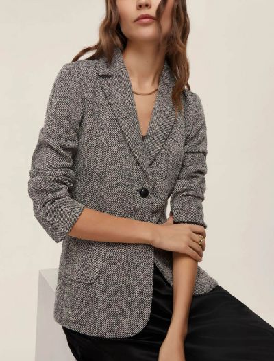 Giacca Emme - nero bianco