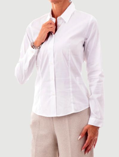 Camicia manica lunga Emme - bianco
