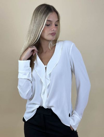 Camicia manica lunga Emme - bianco