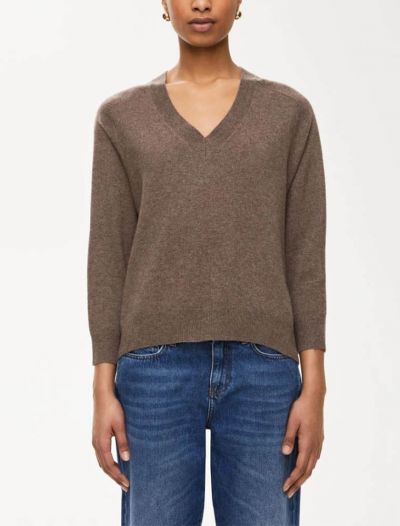 Pullover manica lunga Iblues - noce