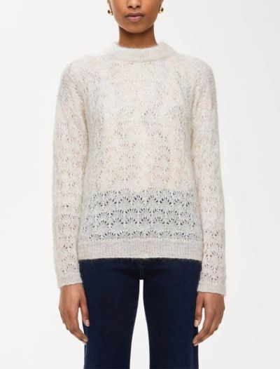 Pullover manica lunga Iblues - avena