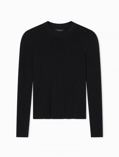 Maglia manica lunga Armani Exchange - nero