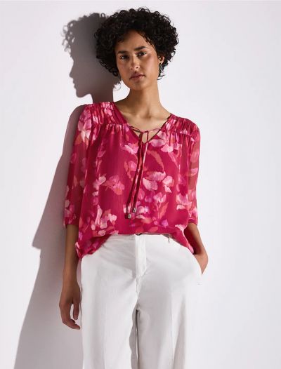 Camicia manica lunga Street One - red
