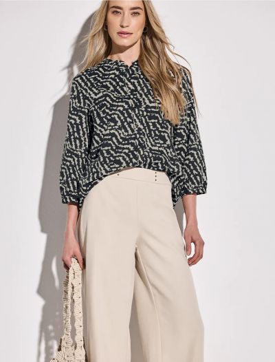 Camicia manica corta Street One - nero
