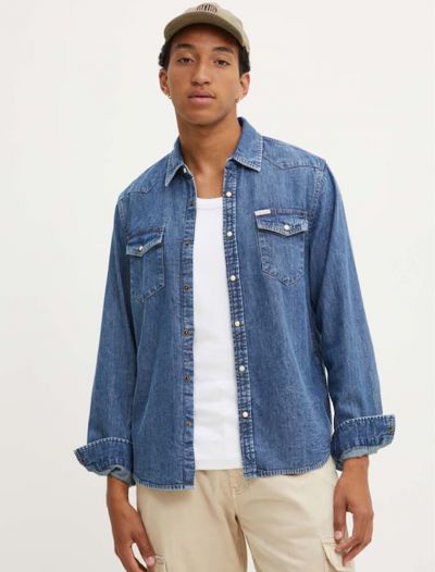 T-shirt manica corta Guess Jeans - blu