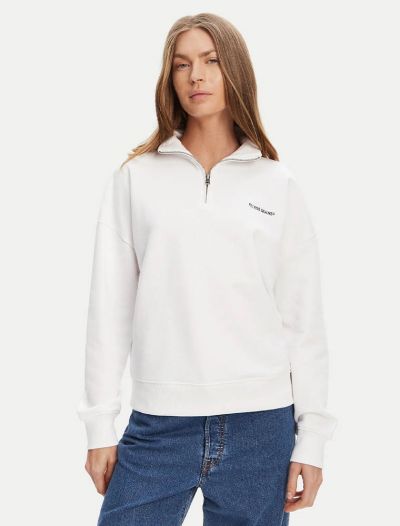 Maglia in felpa Guess Jeans - bianco