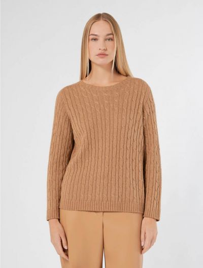 Pullover manica lunga Persona Now - cammello