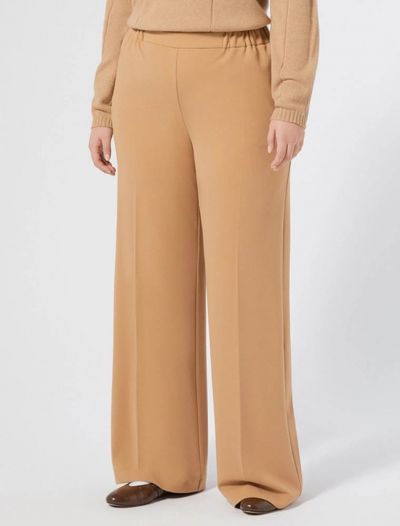 Pantalone curvy Persona Now - cammello
